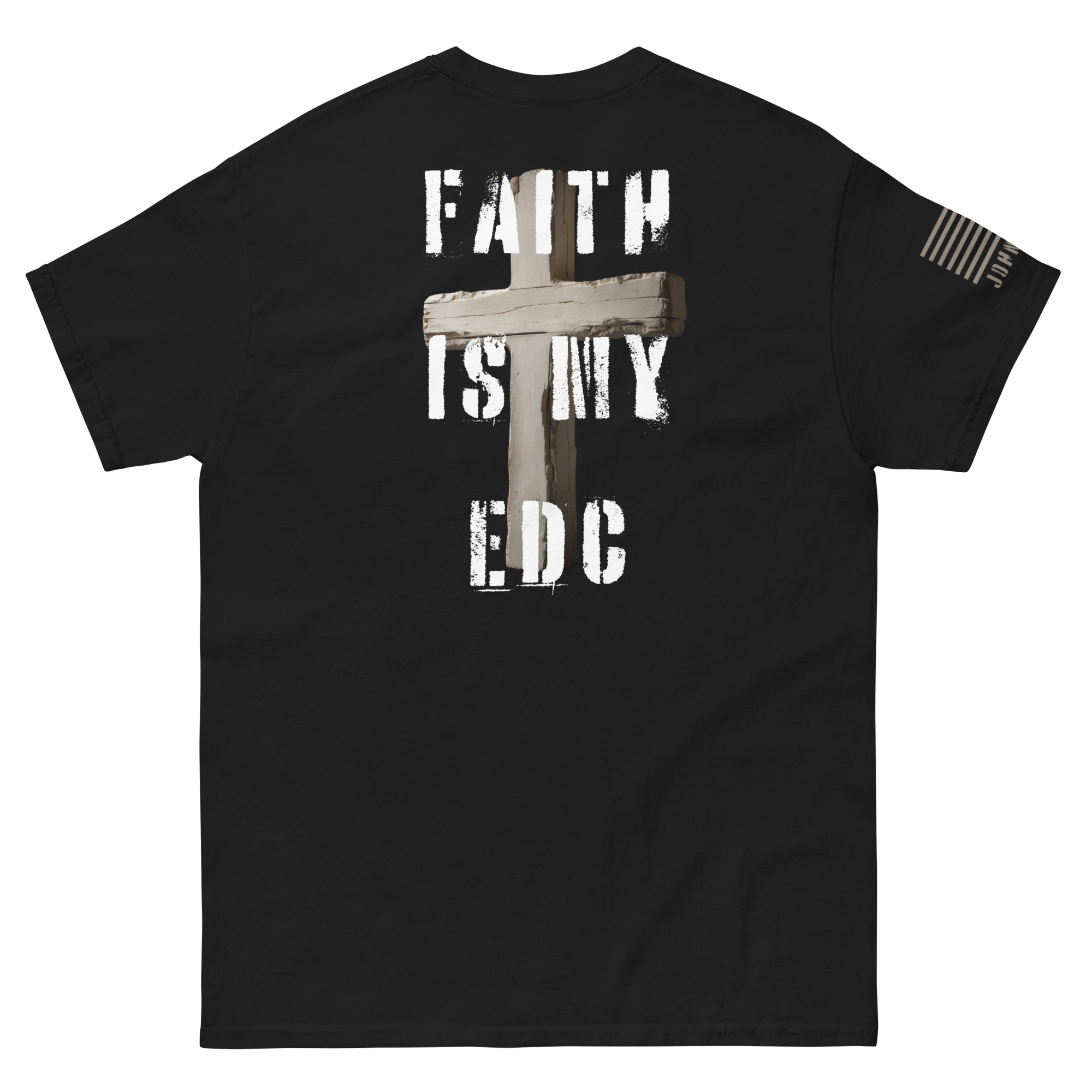 Faith is my EDC T featuring rugged cross design — part of FFO’s Spiritual Special Ops collection